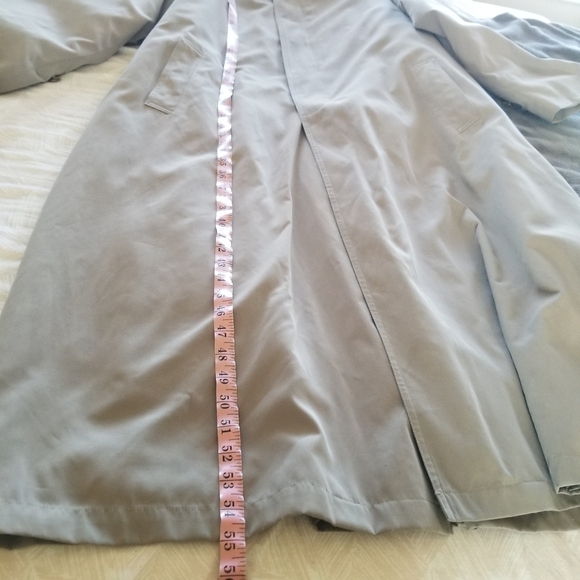 Rochester Big & Tall | Khaki Trench Coat - Picture 12 of 15